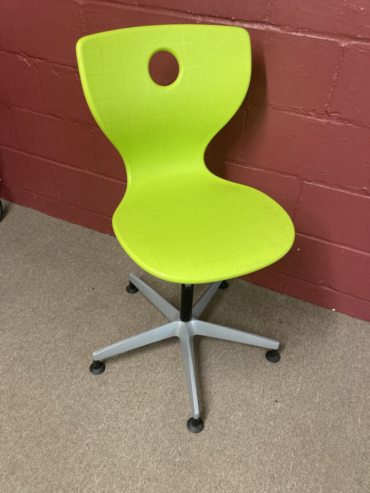 Used Pneumatic armless swivel chair (11)