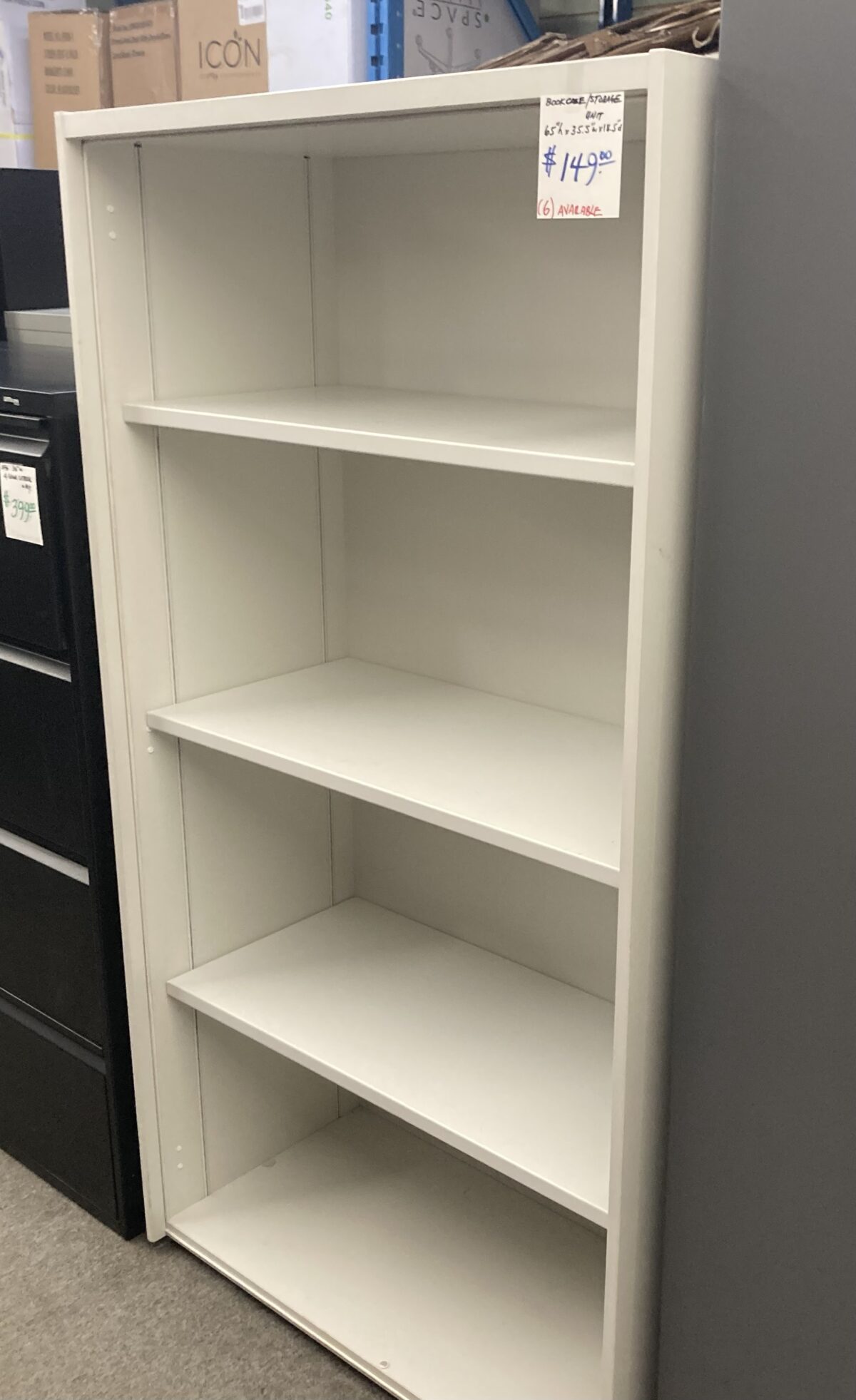 Used- Bookcase – extra deep (5) Blow Out Sale!