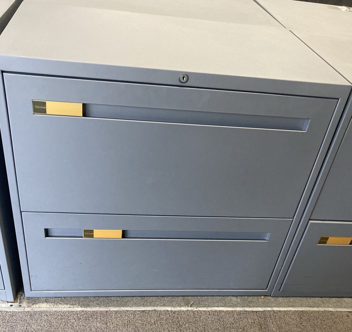 Used- Teknion 2 drawer lateral file. 30” wide